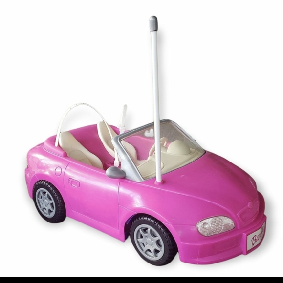 Barbie Toys Barbie Car Toy Convertible From 999 Pink With White Interior Poshmark